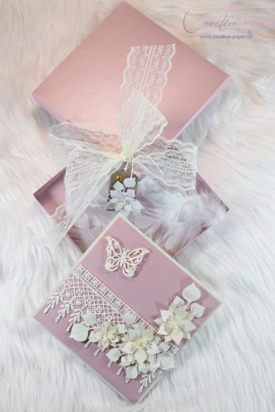 Felicitari Handmade Romantic Pearl